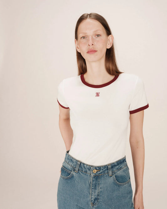 G&M Sany Tee - white