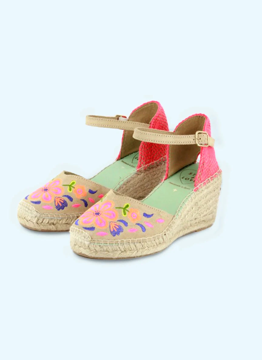 Libra Espadrille - camel