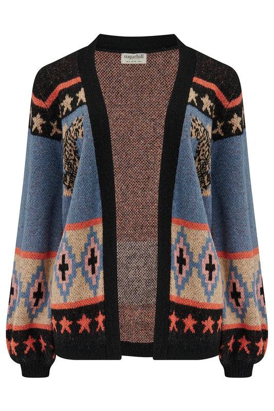 Yvette Cardigan - climbing tigers