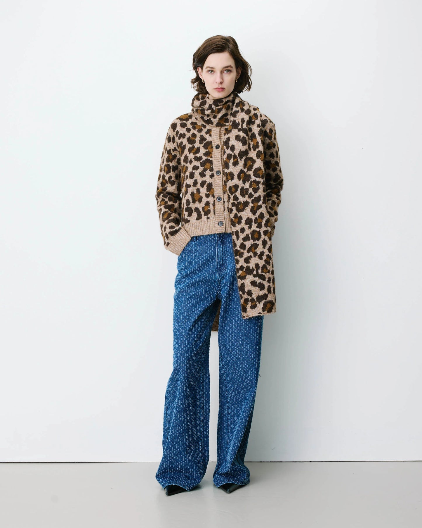 G&M Adra Scarf - leopard