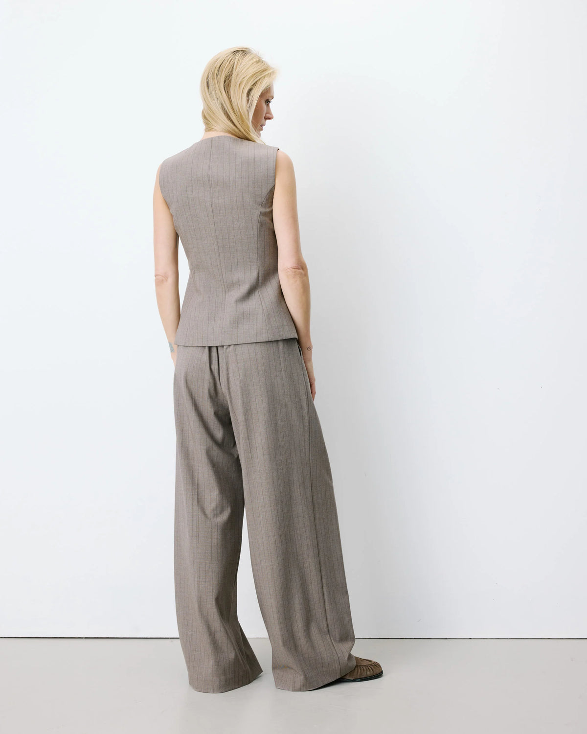 Grace & Mila Aristide Waistcoat- Stripe