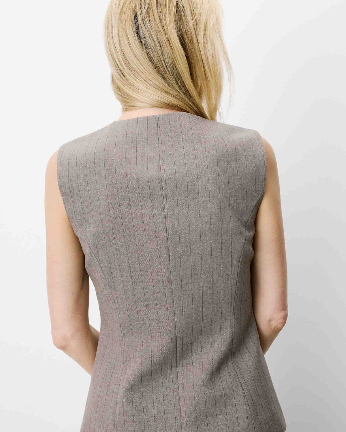 Grace & Mila Aristide Waistcoat- Stripe