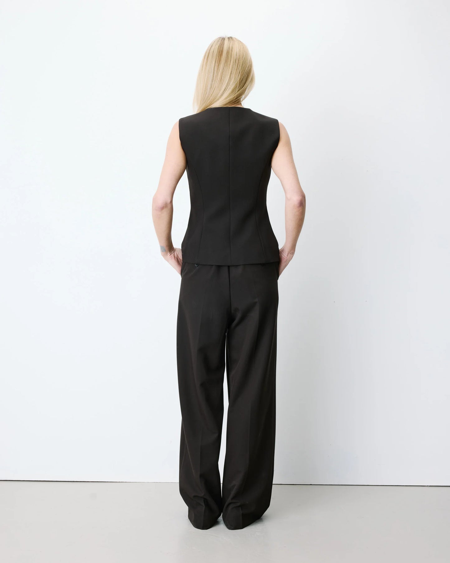 Grace & Mila Aristide Waistcoat - Chocolate