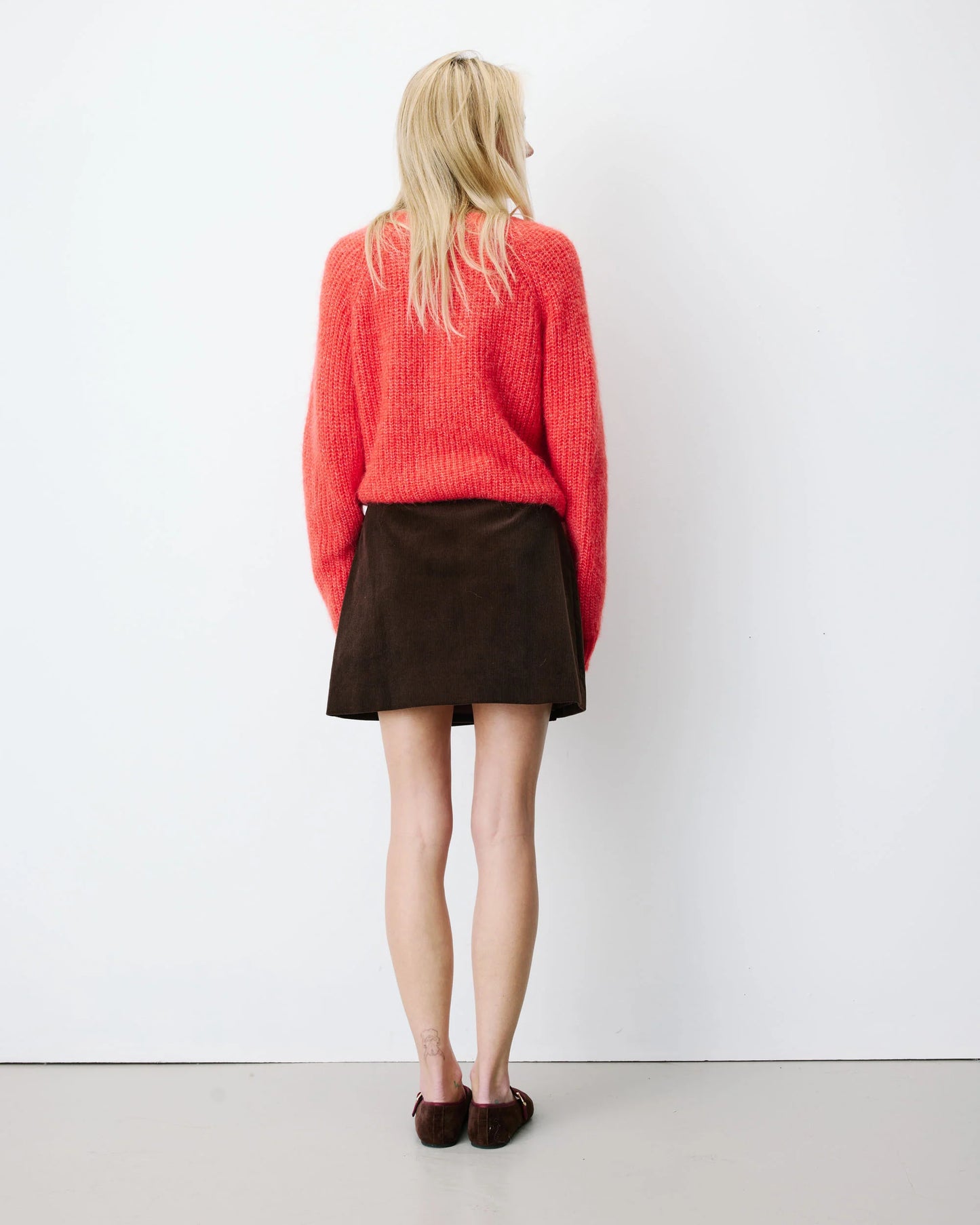 Grace & Mila Adele Skirt - Chocolate