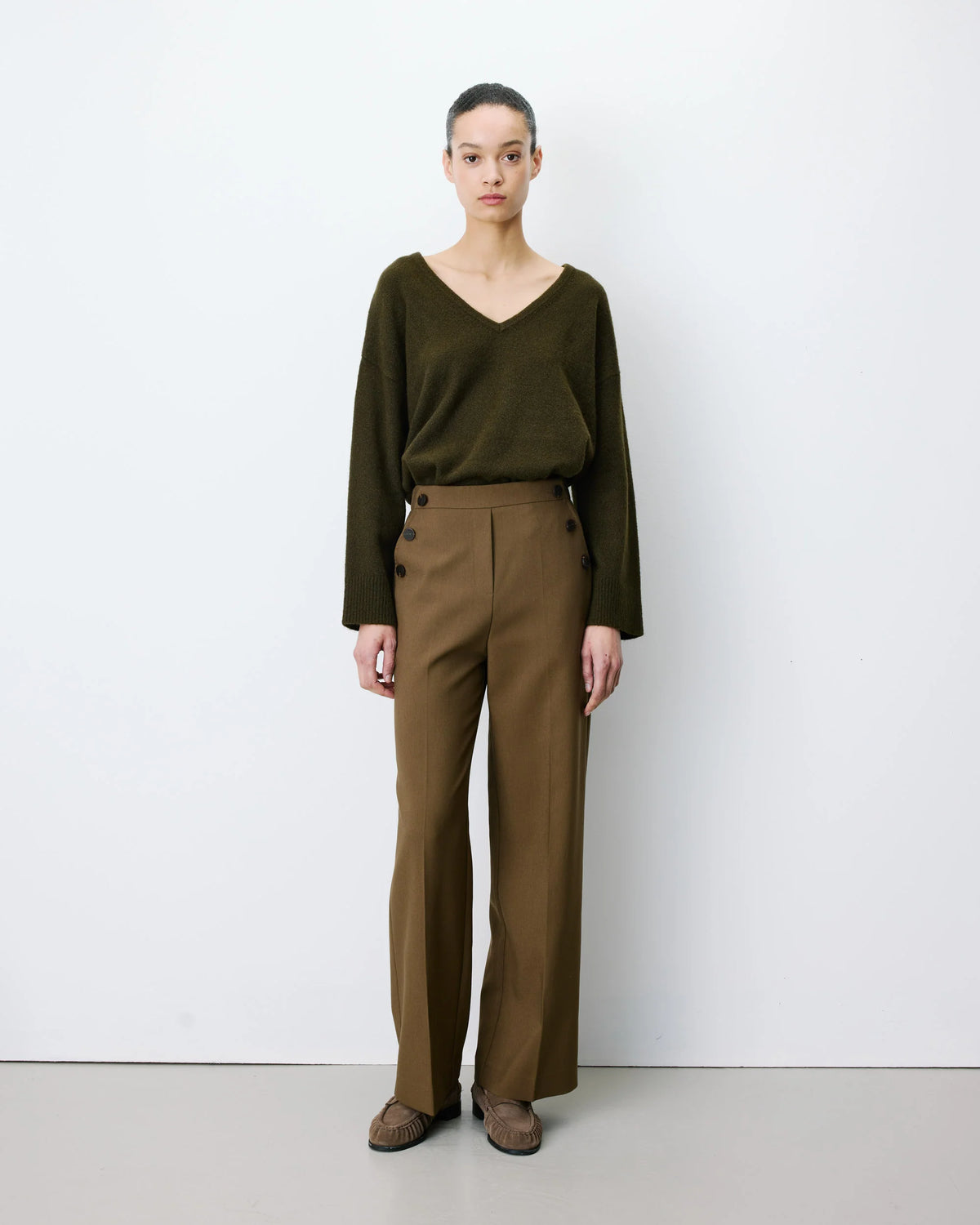 G&M Alexander Trousers - khaki