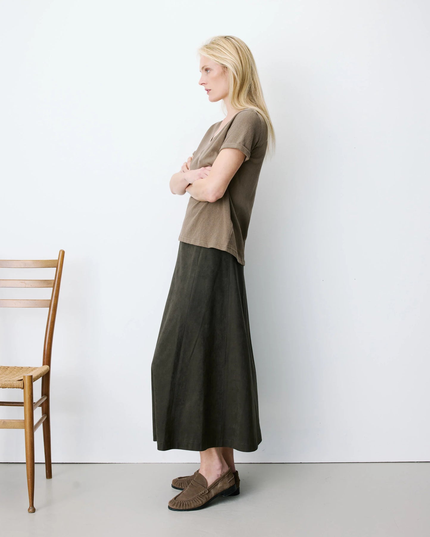 Grace & Mila Aurelien Tee - Khaki