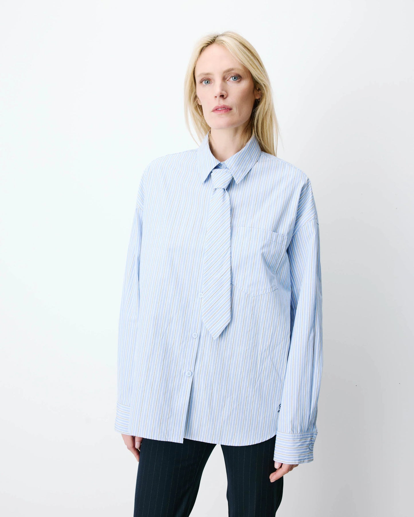 Grace & Mila Athena Shirt - blue