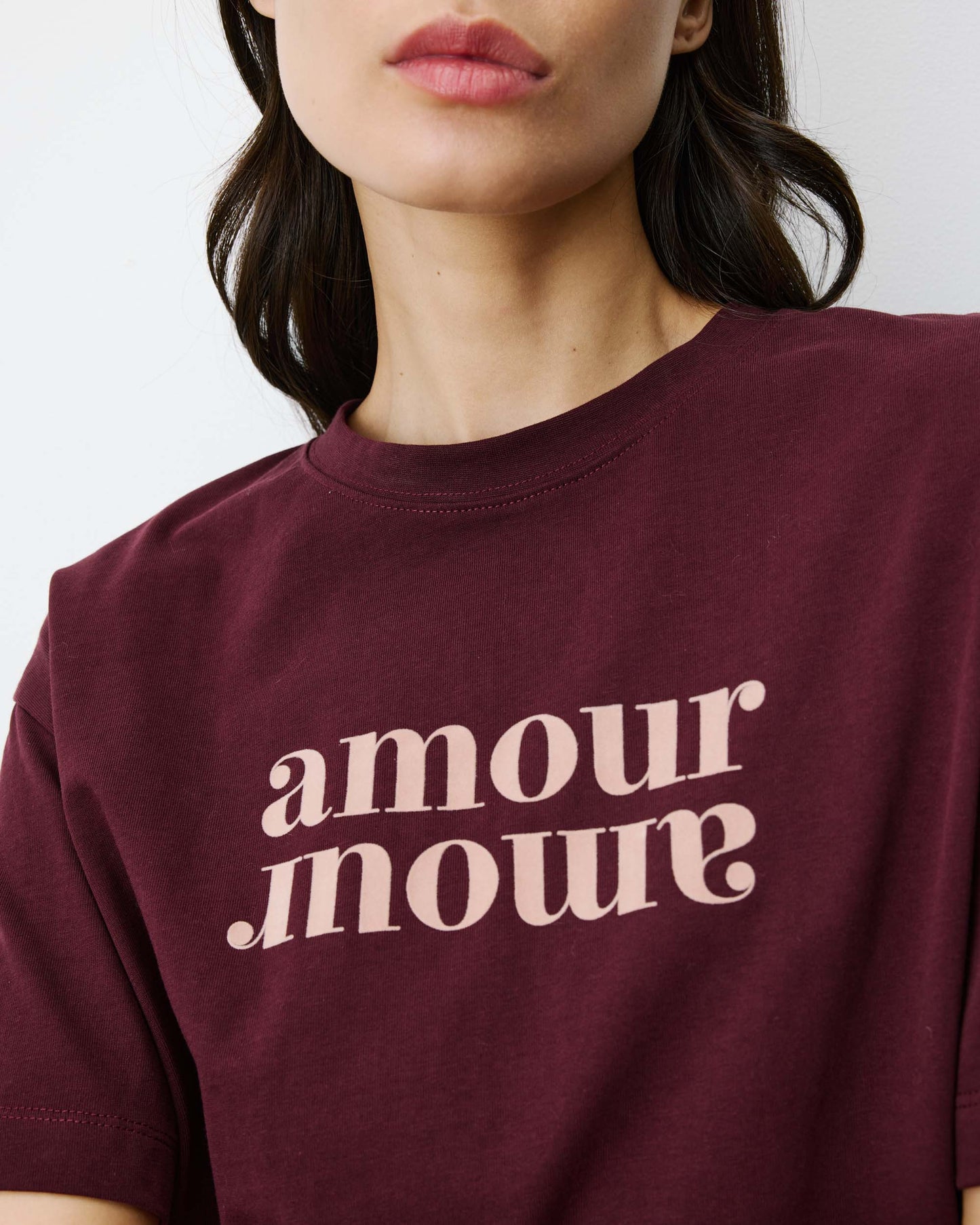 Grace & Mila Anis Tee - Aubergine
