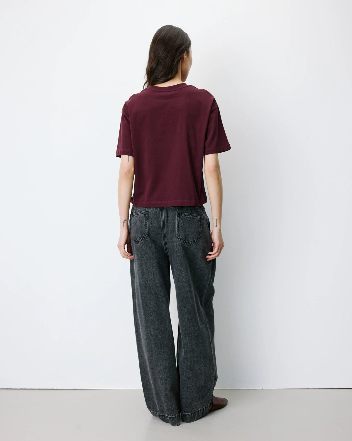Grace & Mila Anis Tee - Aubergine