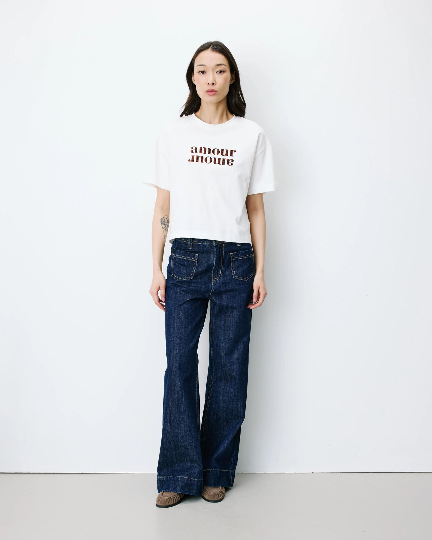 Grace & Mila Anis Tee - Ivory
