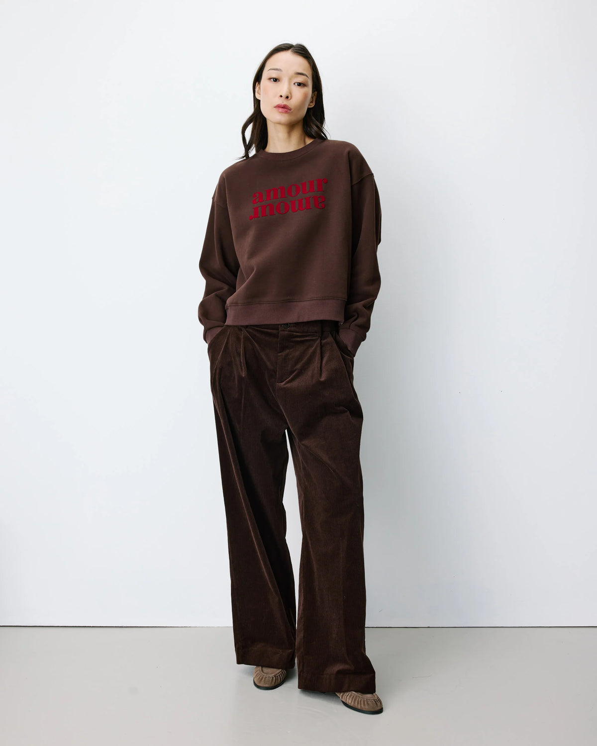 G&M Amery Sweater - chocolate