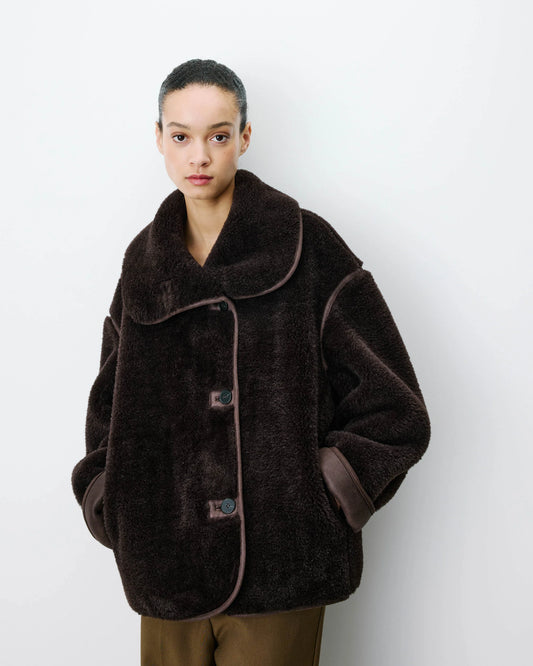 Grace & Mila Amelio Jacket - chocolate