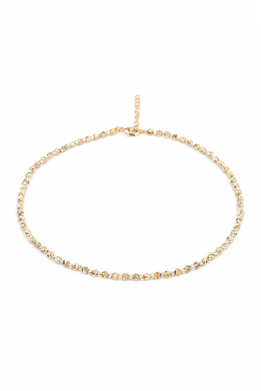 My Doris Beaded Necklace - Gold & Silver