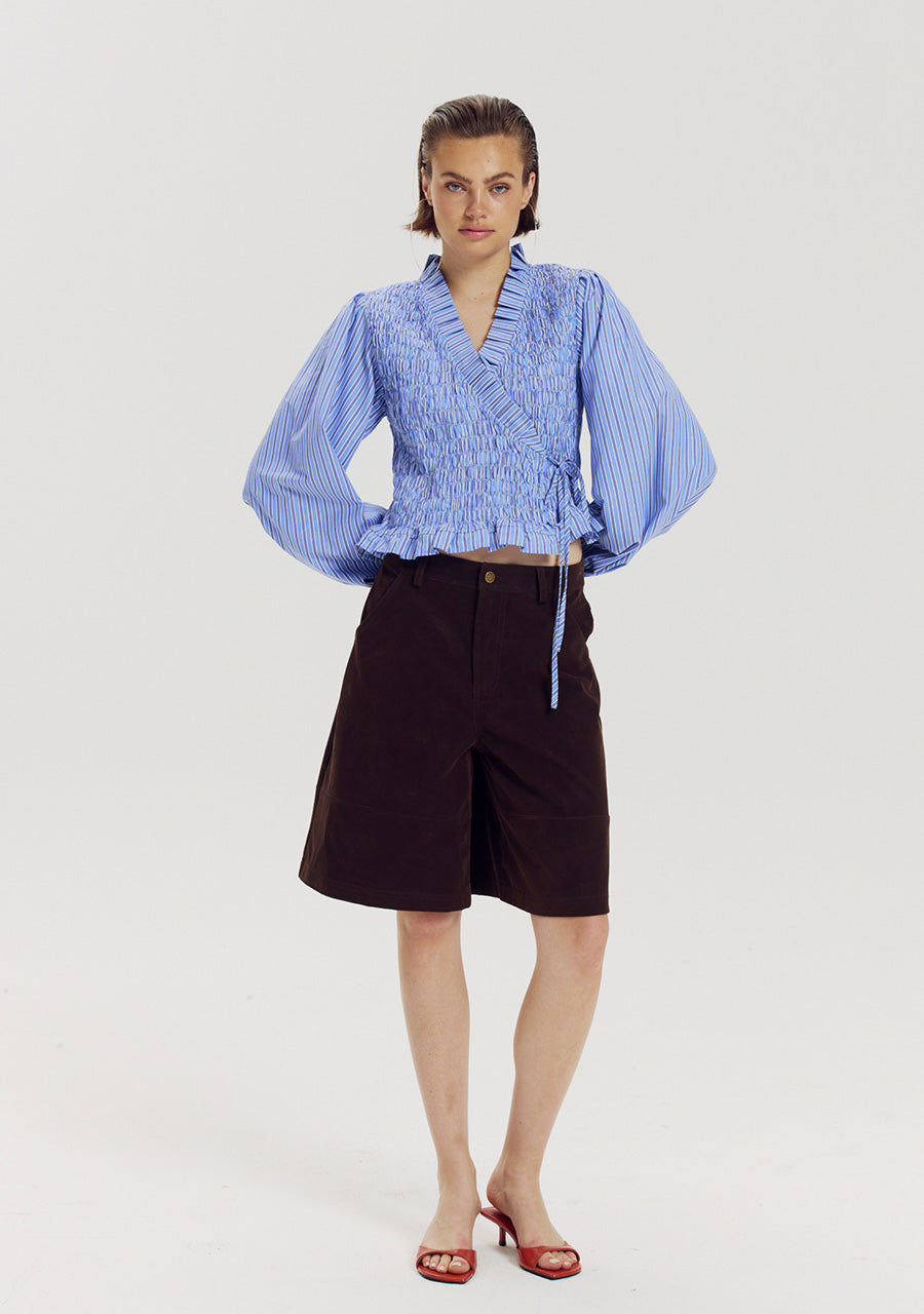 H&Y Debby Shirt - blue stripes