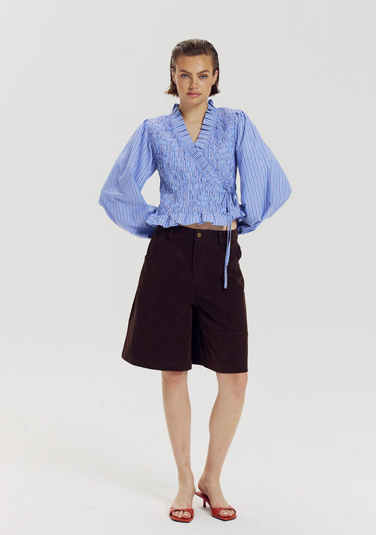 H&Y Debby Shirt - blue stripes