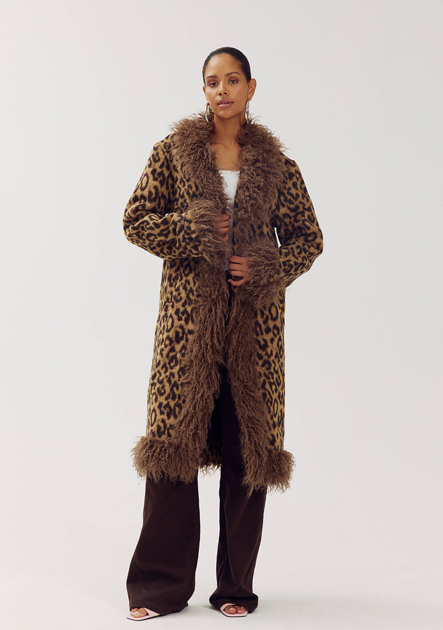 H&Y Lexie Jacket - leopard