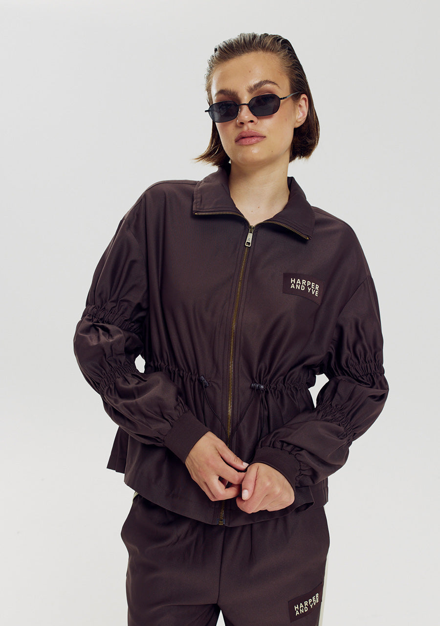 H&Y Gina Jacket - hot fudge