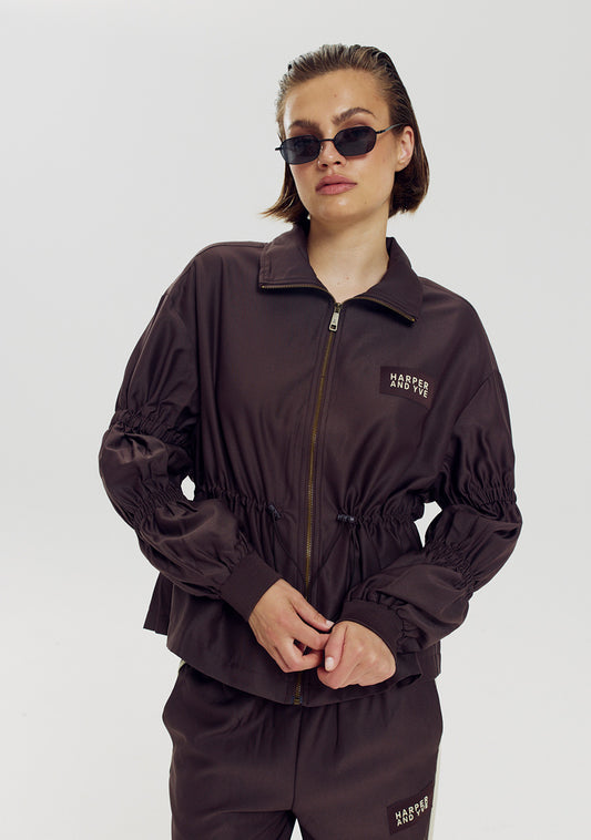 H&Y Gina Jacket - hot fudge