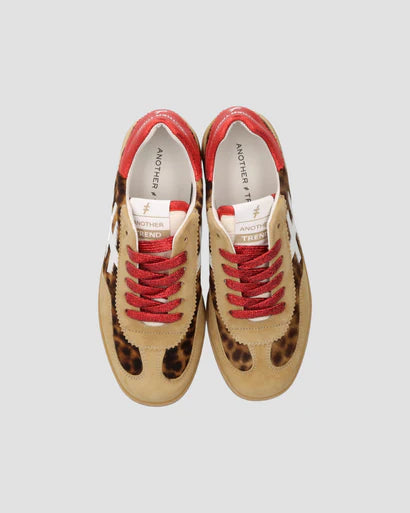 Another Trend Iconic Sneaker - camel/leo