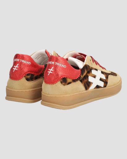 Another Trend Iconic Sneaker - camel/leo