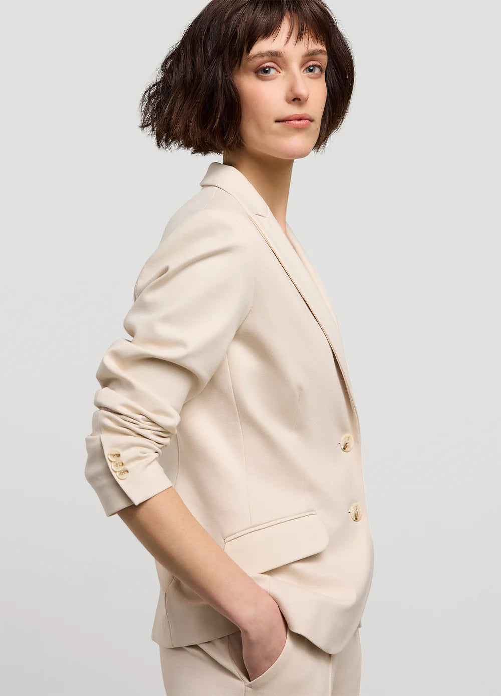 Summum Punto Milano Blazer - Ivory