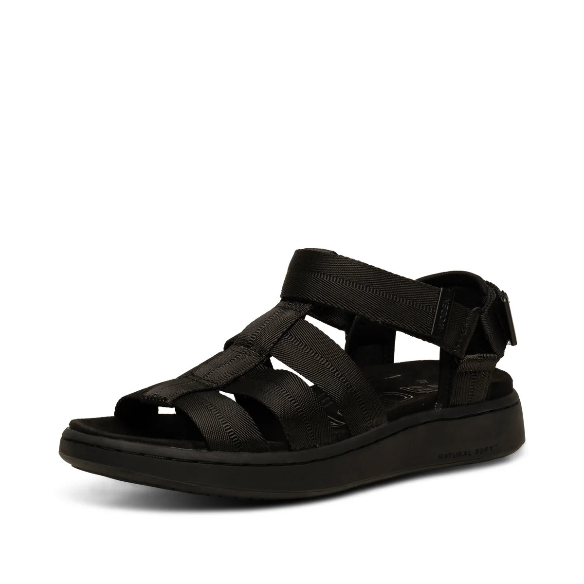 Woden Line Fisherman sandals - black