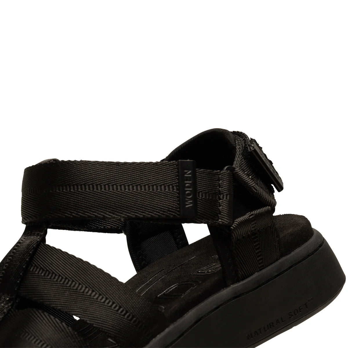 Woden Line Fisherman sandals - black