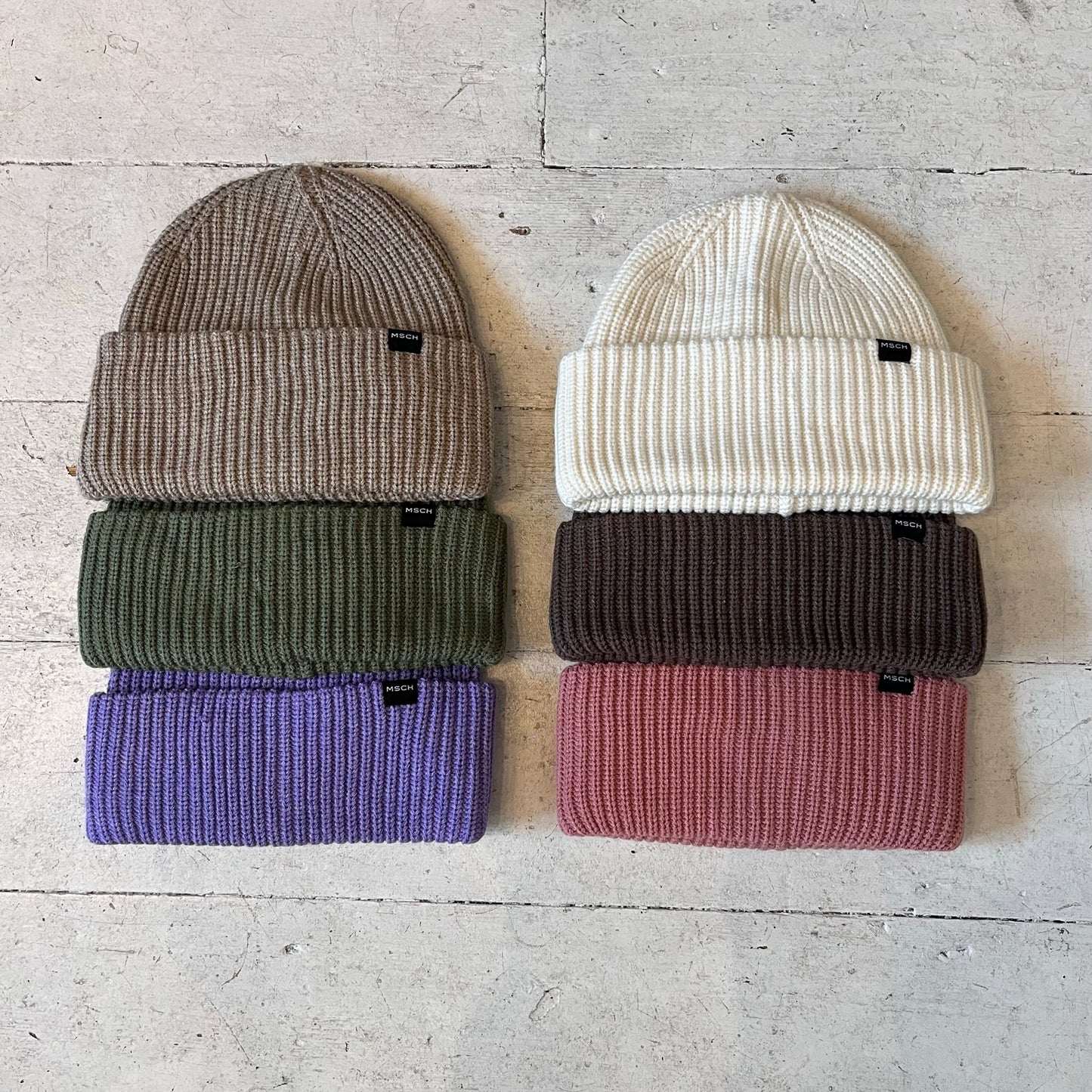 MSCH Ribbed Beanie - Various Colours