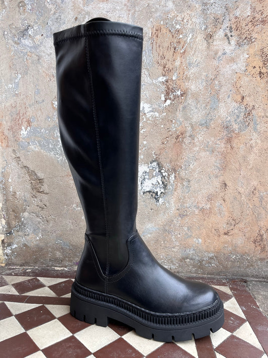 Marco Tozzi Knee Boots - black