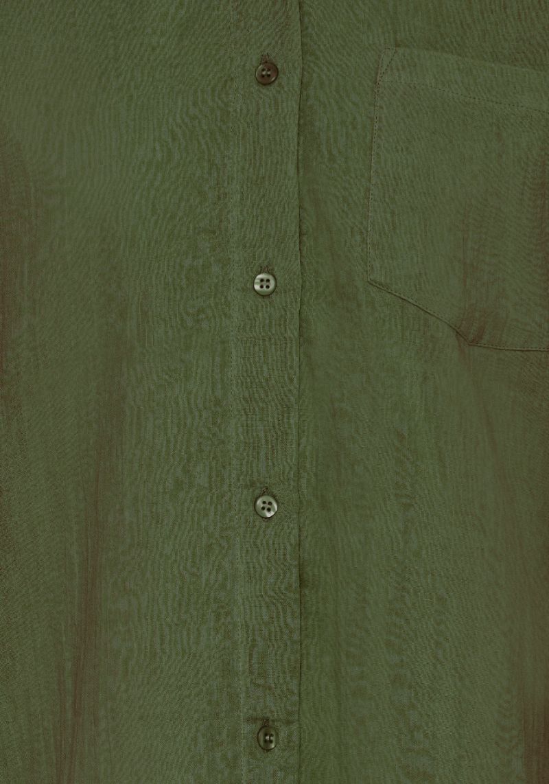 ICHI Foxa Shirt - Grape Leaf