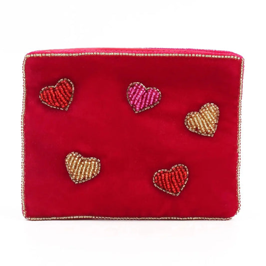 My Doris Multi Heart Small Pouch