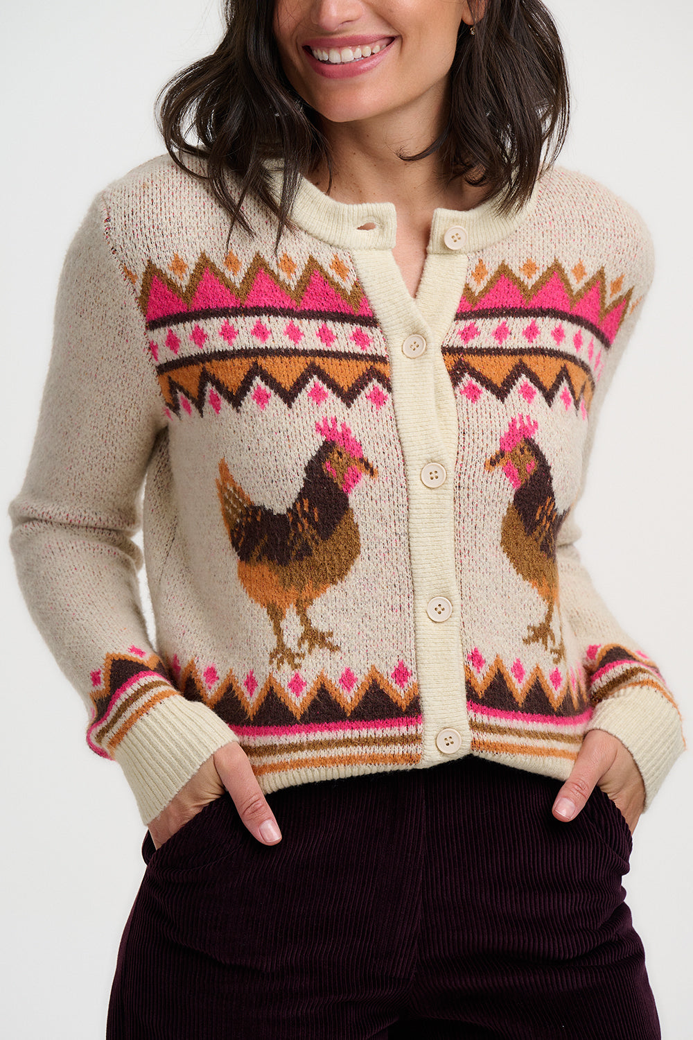 Larisa Cardigan - cream