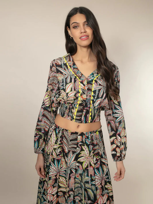 Nooki Lesanne Top - Black