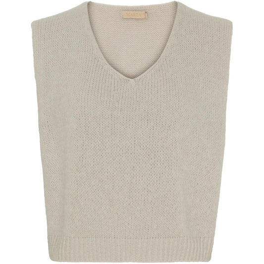 Marta Marlene Vest - Beige
