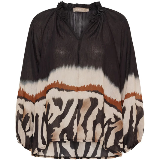 Marta Belladonna Blouse - Nero