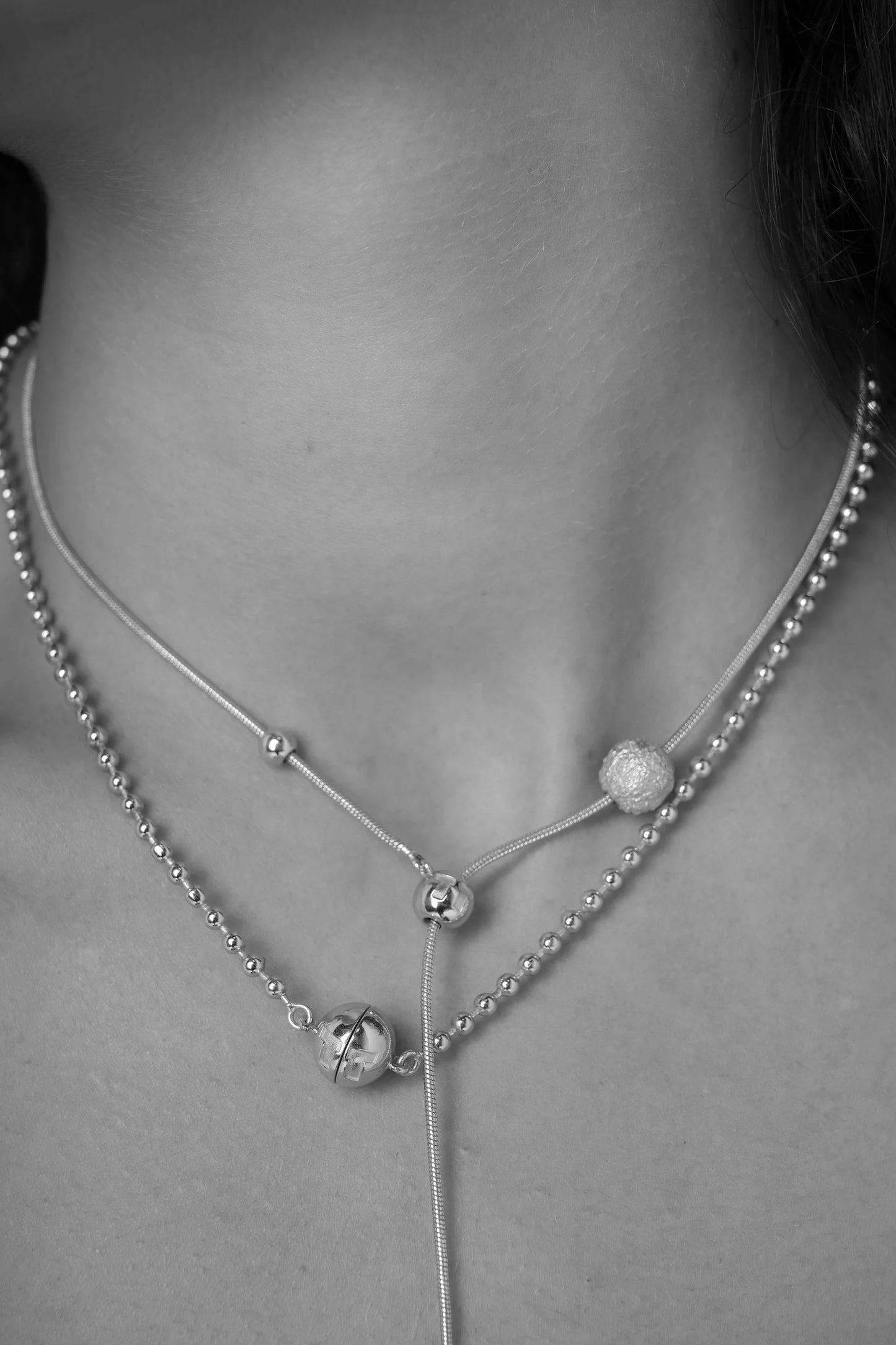 Tutti & Co Synergy Necklace - Silver