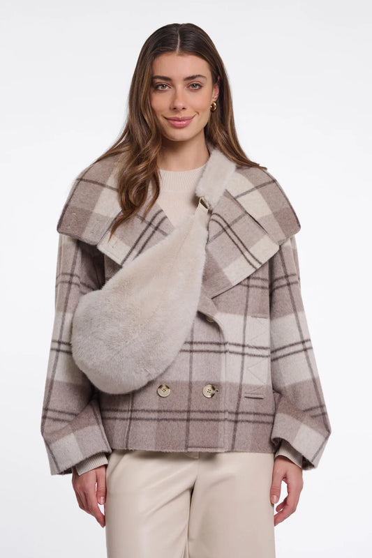 Rino & Pelle Nayla Cross Body Bag - Toast