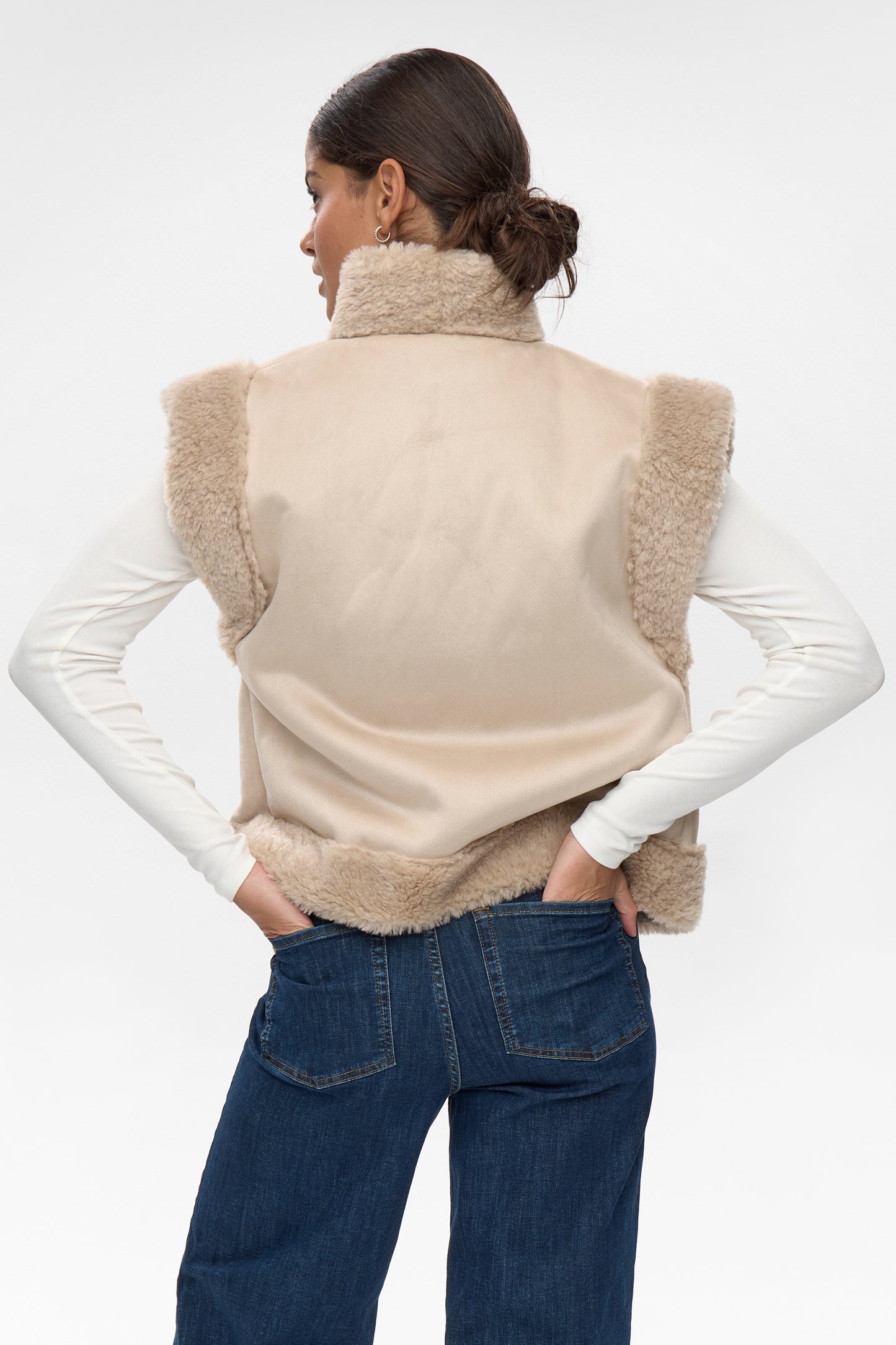 Numph Elliot Vest - natural