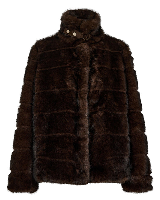 Numph Windall Jacket - choc brown