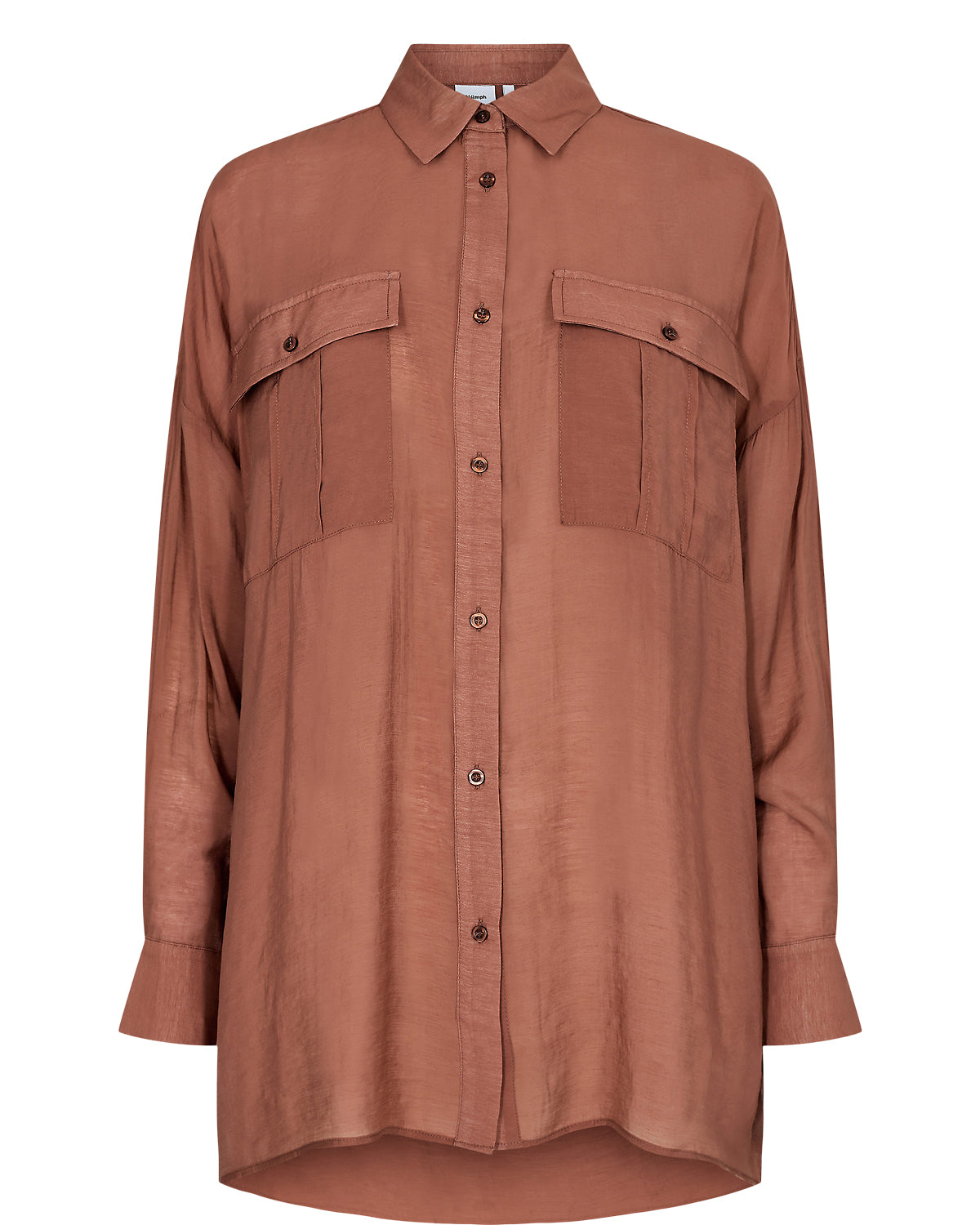 Numph Elinham Shirt - brown