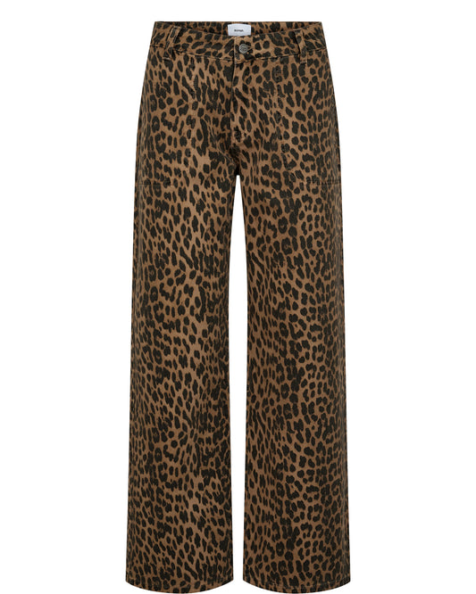 Numph Gigi pants - leopard