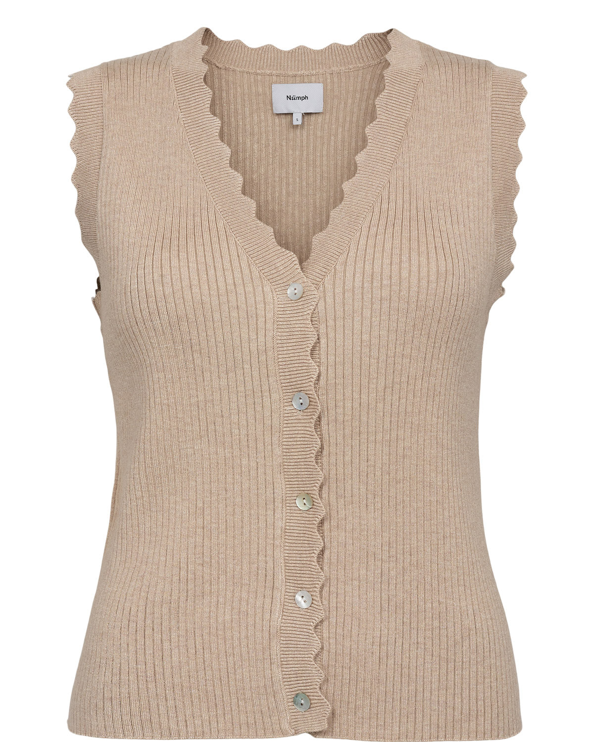 Numph Deidra Vest - camel