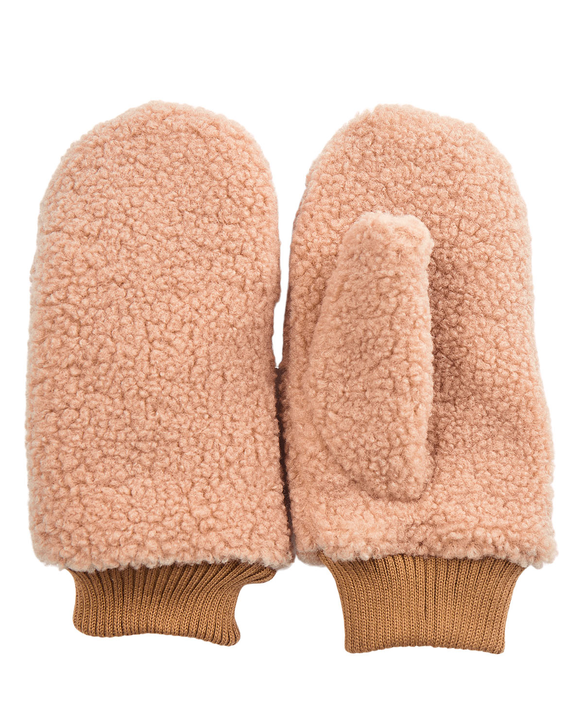 Numph Snuttie Mittens - camel