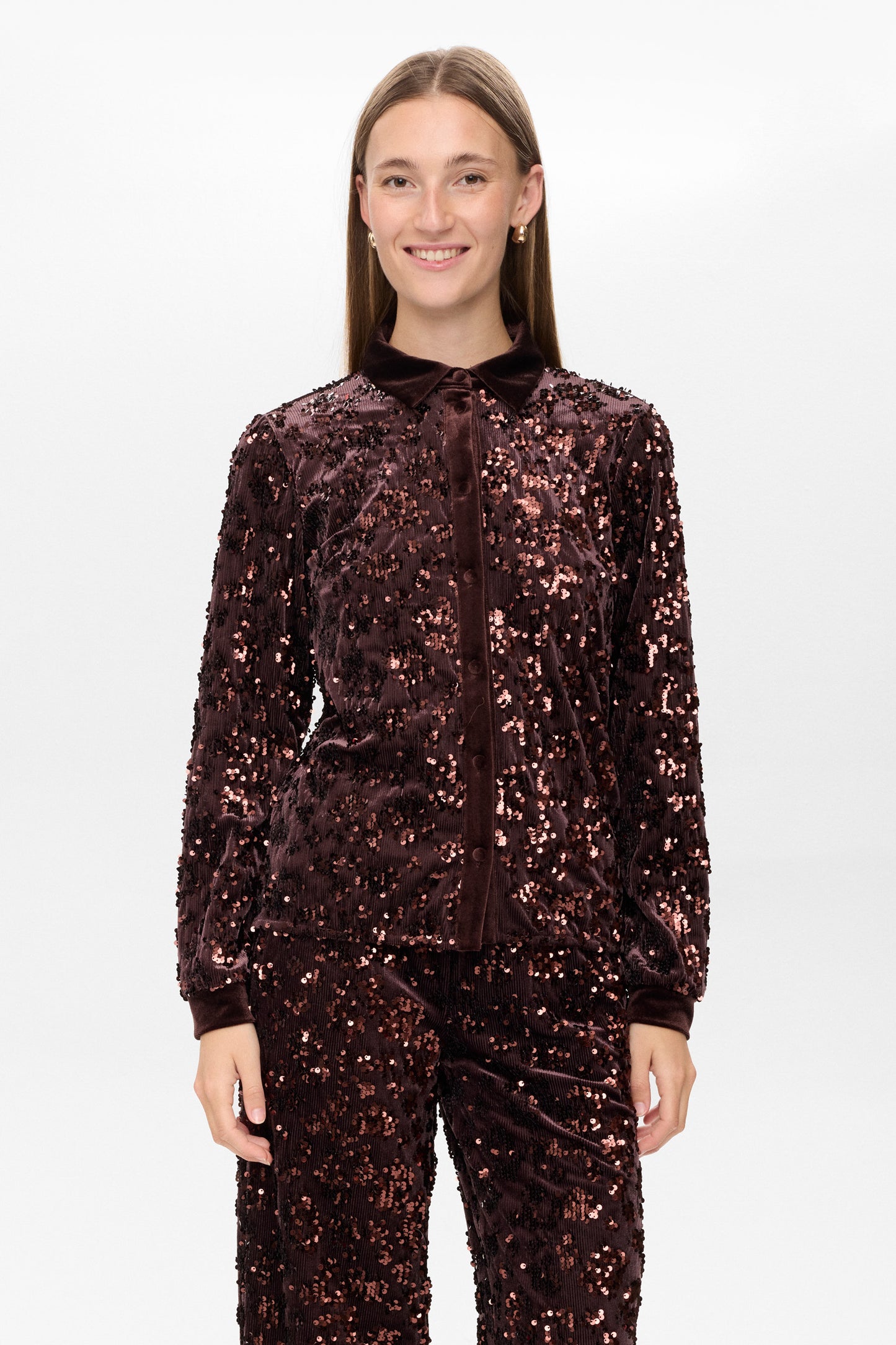 Numph Kimsi Shirt - coffee