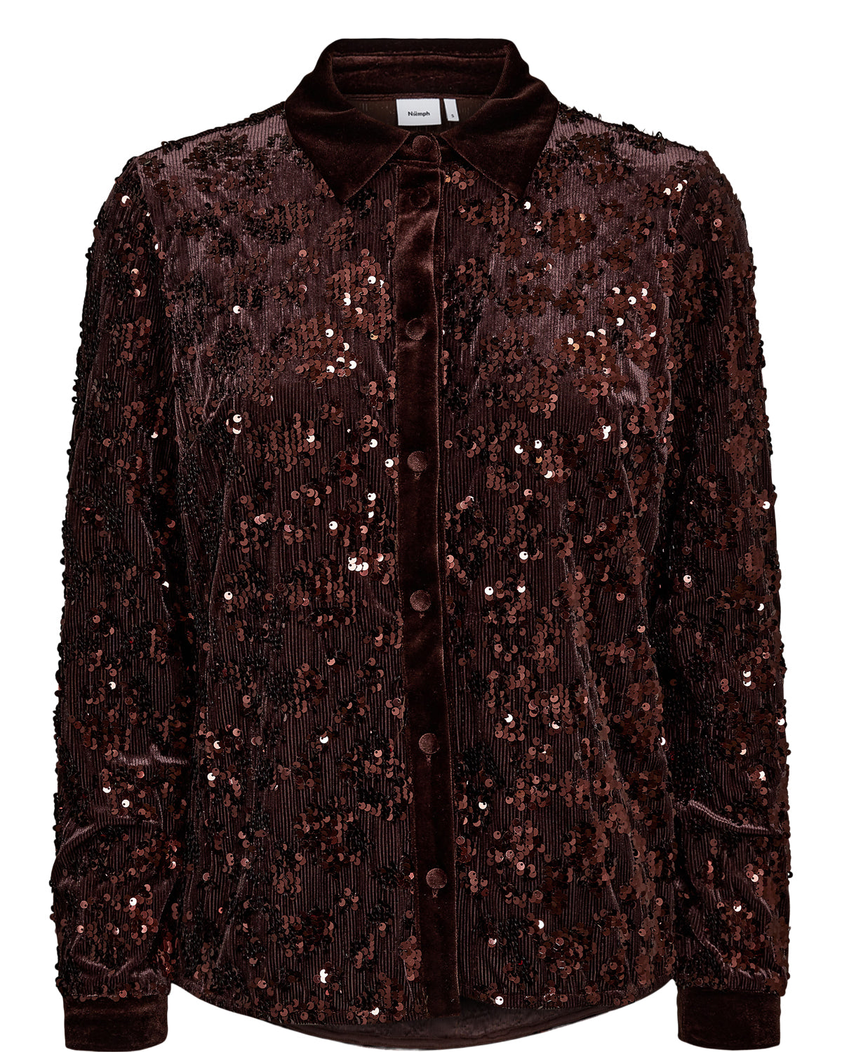 Numph Kimsi Shirt - coffee