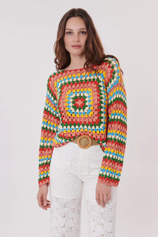 Derhy Zabou Crochet Sweater