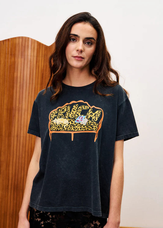 FRNCH Stevia Anthracite T-Shirt