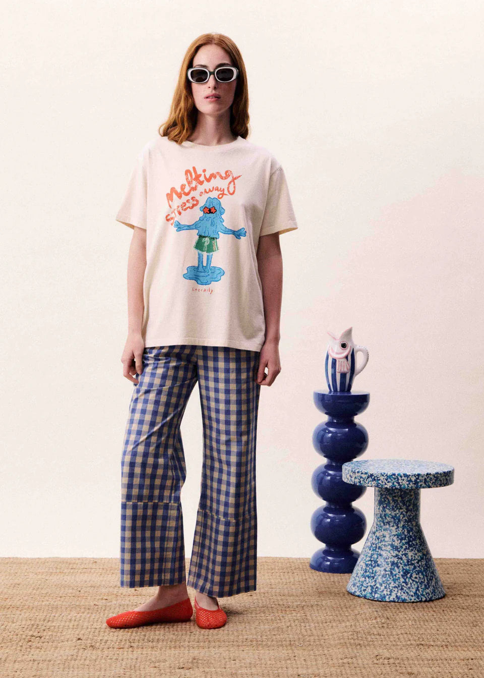 FRNCH Elodea Cream T-Shirt