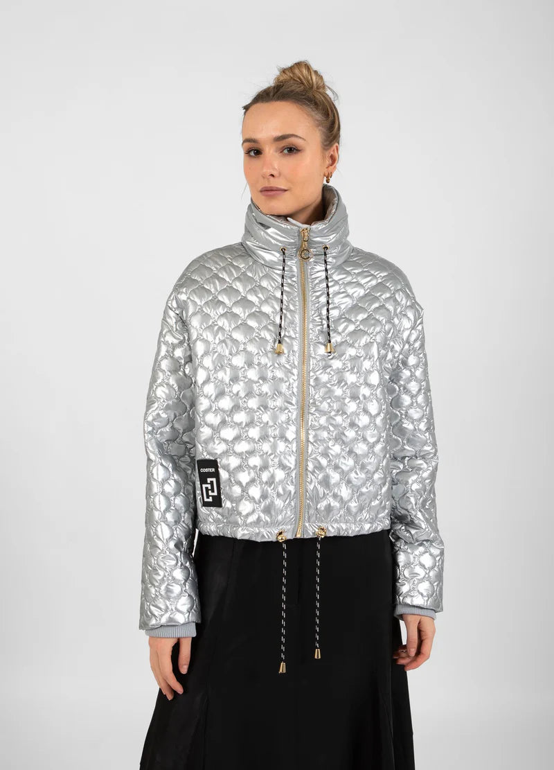 Coster Copenhagen Quiltet Jacket - Silver