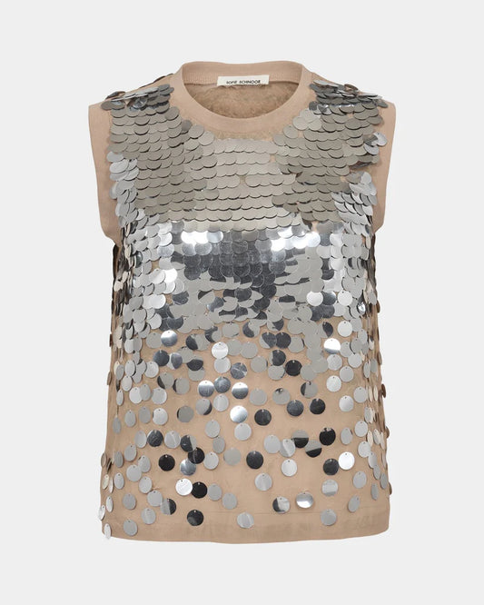 Sofie Schnoor Cheri Sequin Top